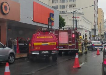 POÇOS DE CALDAS| Morador de rua coloca fogo em tapete e causa princípio de incêndio em agência bancária