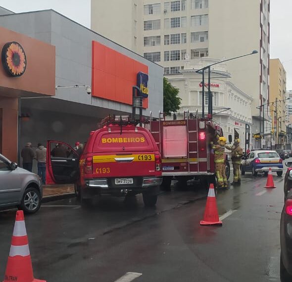 POÇOS DE CALDAS| Morador de rua coloca fogo em tapete e causa princípio de incêndio em agência bancária