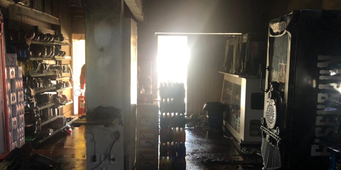 ANDRADAS | Incêndio atinge o Tonnel