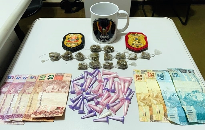 TAMBAÚ | Polícia prende quatro por tráfico de drogas