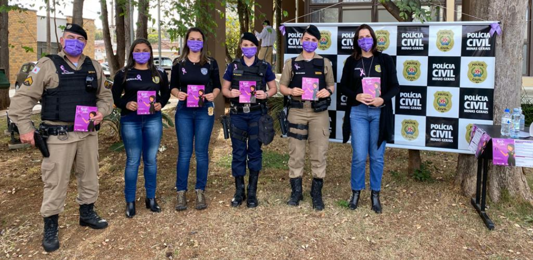 ANDRADAS | Polícia faz ação para celebrar 15 anos da Lei Maria da Penha