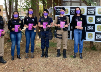 ANDRADAS | Polícia faz ação para celebrar 15 anos da Lei Maria da Penha