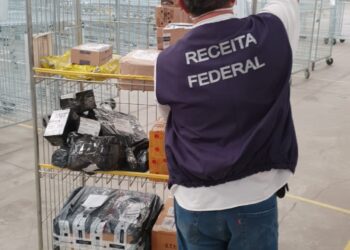 Receita Federal retém 130 mil em eletrônicos em Centros de Distribuição de Plataforma de Comércio On-line