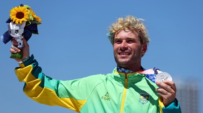 OLIMPÍADAS | Brasileiro é prata no skate park