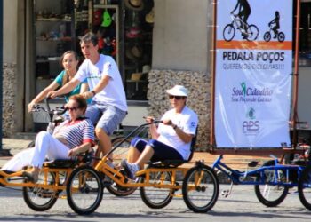 Movimento Pedala Poços realiza manifestação de ciclistas neste domingo