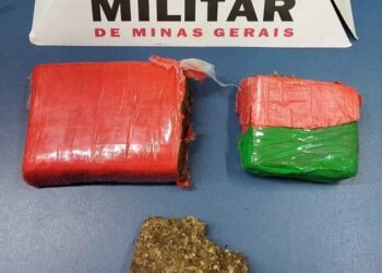 Barras de maconha são apreendidas na região sul de Poços