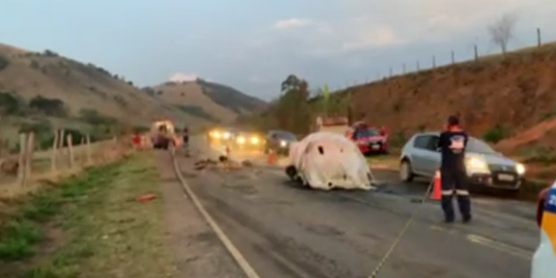 Acidente deixa três mortos em rodovia da região