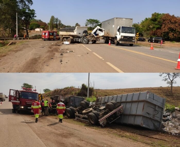 Caminhoneiro morre após colisão com Bitrem em rodovia da região