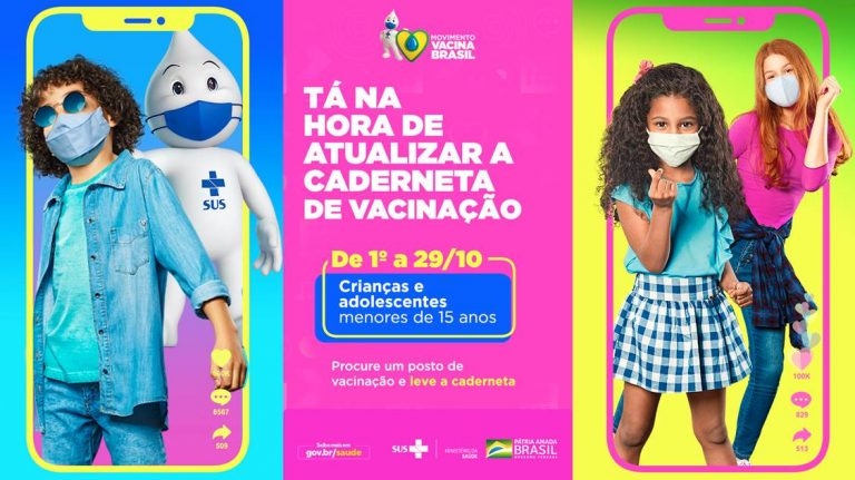 Campanha Nacional de Multivacinação começa nesta sexta