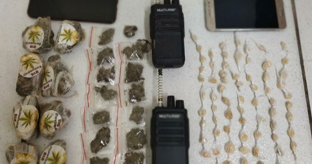 Drogas e dinheiro são apreendidos em operação na Vila Rica