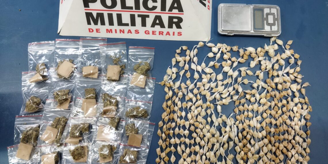 PM apreende adolescentes e mais de 500 porções de drogas