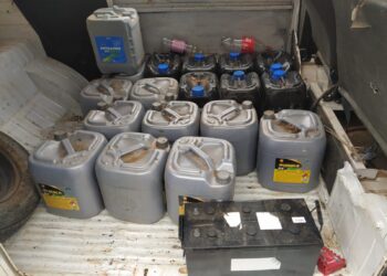 Trio é detido com materiais furtados