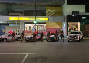 PM realiza operação preventiva de combate a criminalidade em Poços de Caldas