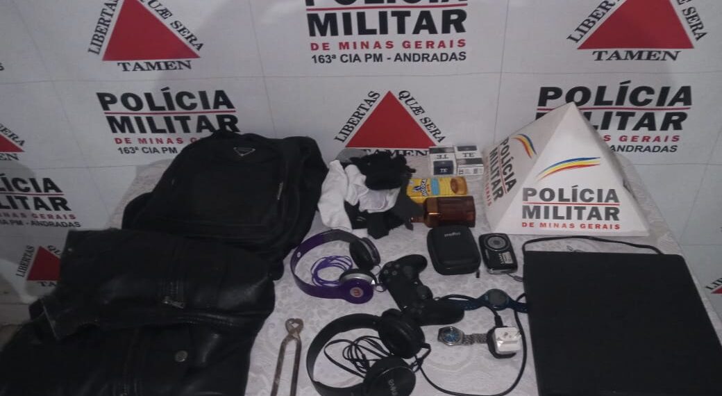 Rapaz é preso após furto em Andradas