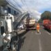 Avenida João Pinheiro tem trecho parcialmente interditado em Poços de Caldas