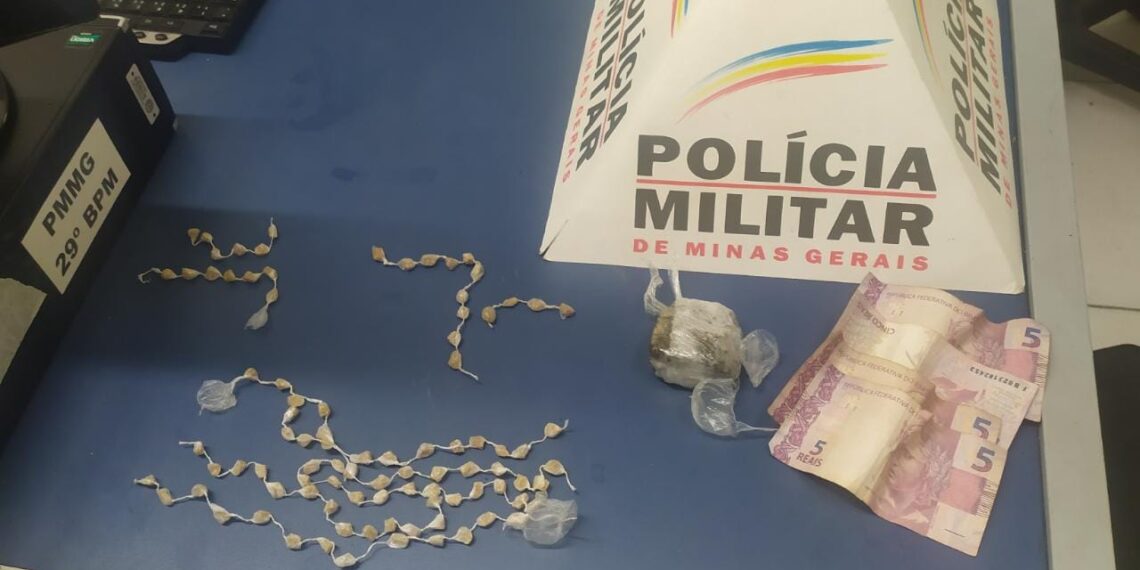 Adolescente é detido suspeito de tráfico de drogas em Poços de Caldas