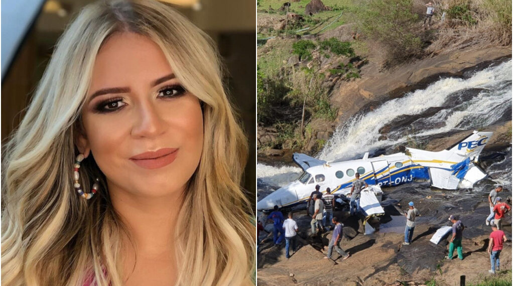 Marília Mendonça e mais quatro pessoas morrem em queda de avião em Minas Gerais