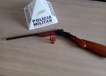 Homem é preso após ameaçar esposa com arma em Caldas