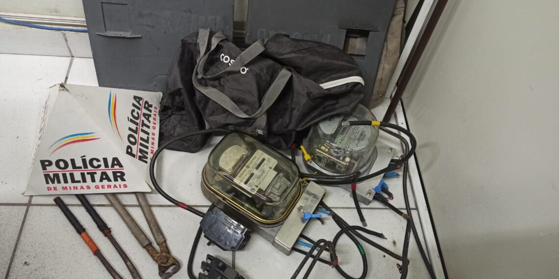 Dupla é presa após tentar furtar fios de rede elétrica em Poços de Caldas