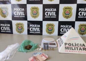 Operação da Polícia Militar e Civil resulta em apreensão de drogas e prisão de um homem em Andradas