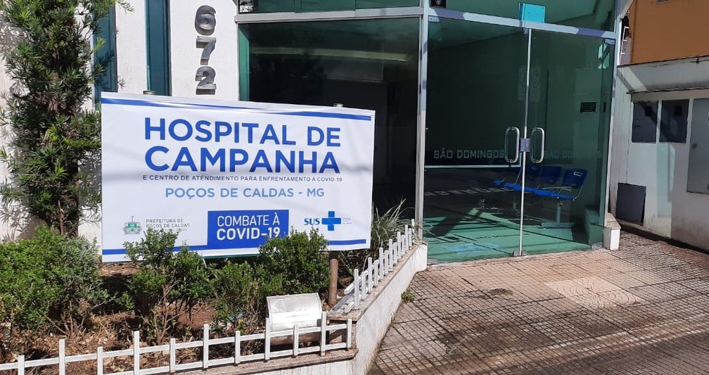 Hospital de Campanha de Poços atende em novo horário a partir desta segunda
