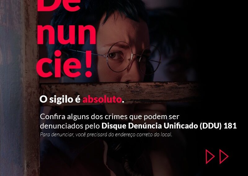 Disque Denúncia 181 completa 14 anos com mais de 9 milhões de chamadas recebidas