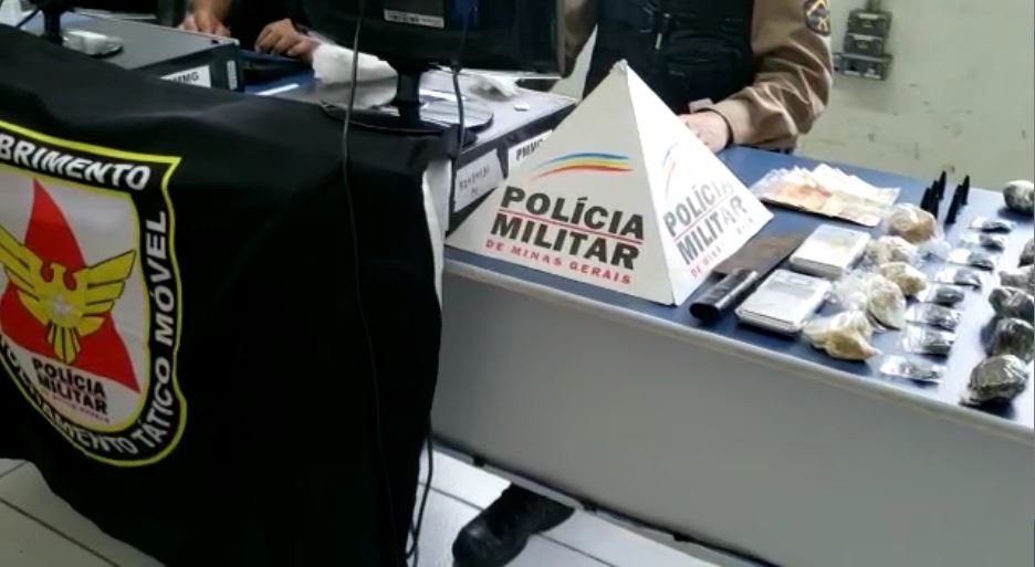Polícia Militar apreende suspeitos e grande quantidade de drogas em Poços