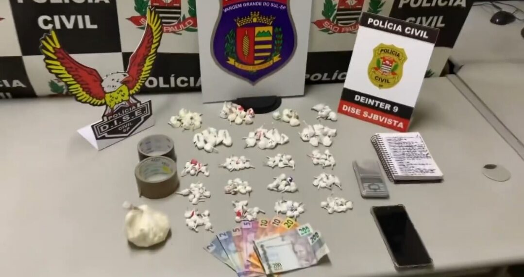 Polícia Civil prende traficante em São João