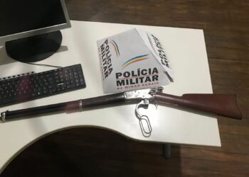Arma é apreendida na zona rural de Poços de Caldas