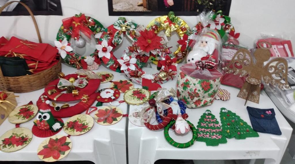 Gaapo realiza venda de produtos natalinos em prol da Ong em Poços de Caldas
