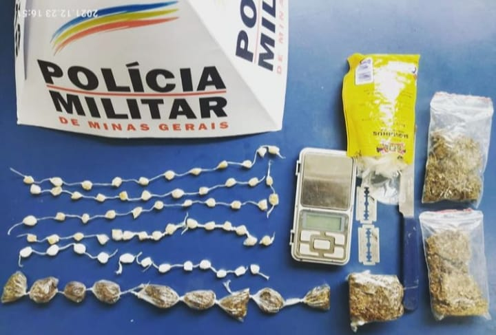 Adolescente é apreendido suspeito de tráfico de drogas em Poços de Caldas