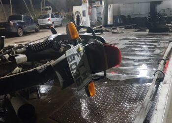 Moto adulterada é apreendida e condutor preso em Campestre