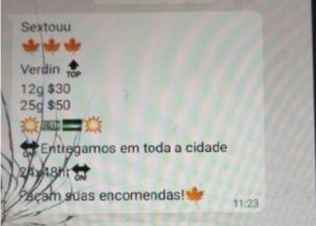 Cardápio e entrega em toda a cidade: traficantes atuavam com delivery de drogas em Poços