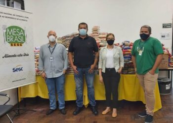 Campanha do Sesc, com apoio da Onda Poços, arrecada mais de 1.600 kg de alimentos e 80 brinquedos