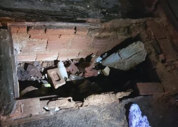 Casal é preso após furtar tampas de bueiros em Poços de Caldas, receptador também é detido