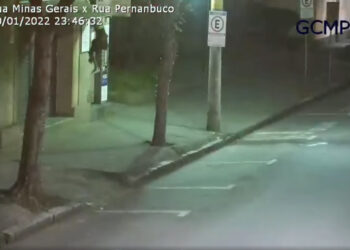 Guarda Municipal flagra tentativa de furto por videomonitoramento em Poços de Caldas