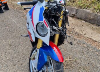 Motociclista morre após perder o controle da direção e atingir barranco em Poços de Caldas