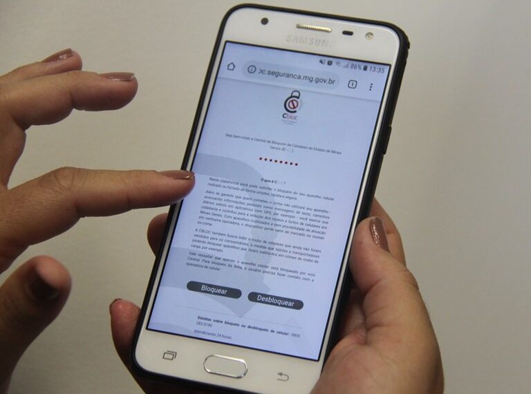 Minas apresenta queda de 69% no roubo de celulares desde a criação da Cbloc
