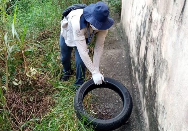 Primeiro LIRAa do ano aponta que Poços tem médio risco de infestação do Aedes aegypti