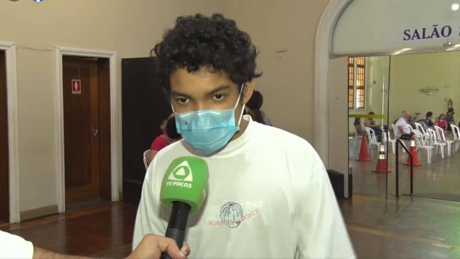 Entrevista de garoto autista de Poços ganha repercussão e é compartilhada por famosos no Brasil