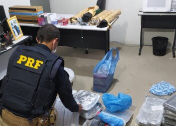 PRF apreende R$ 20 mil em mercadorias estrangeiras irregulares na BR-459