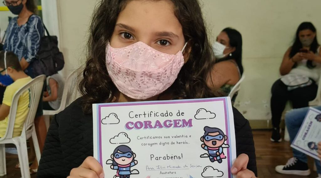 Vacinação infantil contra Covid-19 segue neste terça em Poços de Caldas