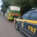 Ônibus com restrição de circulação é apreendido pela PRF em Poços de Caldas