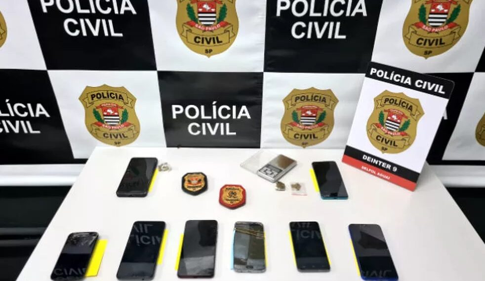 Sete suspeitos de roubos, tráfico de drogas e receptação são presos em Aguaí