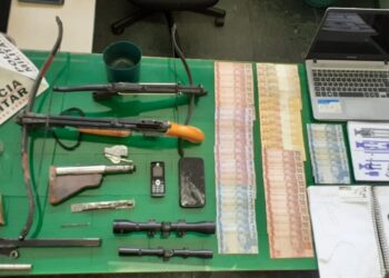 PM apreende suspeito de fabricar de armas artesanais em Baependi