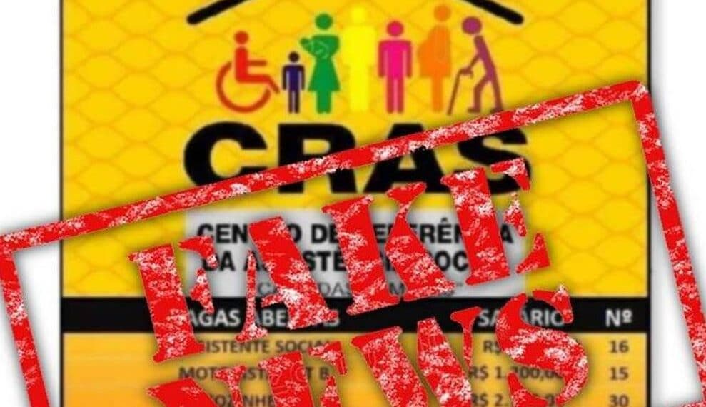 Prefeitura de Poços de Caldas faz alerta sobre falso processo seletivo nos CRAS