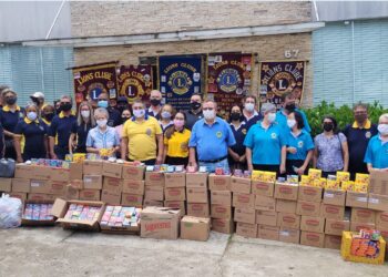 Santa Casa de Poços recebe 7 mil caixas de gelatina do Lions Club