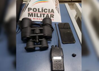 PM prende traficante com droga e rádio HT em Poços de Caldas