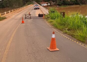 Ponte entre Poços de Caldas e Palmeiral passa por obras e é liberada