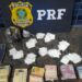 PRF prende homem com drogas e dinheiro escondidos em carro na Fernão Dias